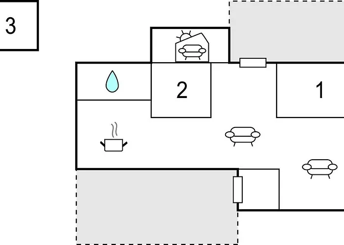 Pet Friendly In With Wifi Сasa de vacaciones